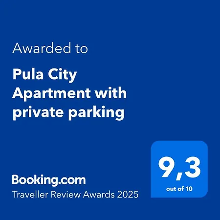 Apartment With Private Parking Free Pula